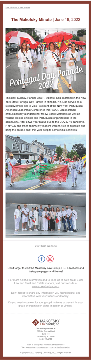 Portugal Day Parade!