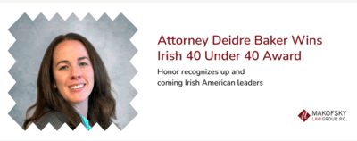 Deidre Baker Honored with Irish Echo 40 Under 40 Award!