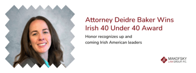 Deidre Baker Honored with Irish Echo 40 Under 40 Award!