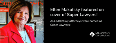 Ellen Makofsky featured on cover of Super Lawyers!