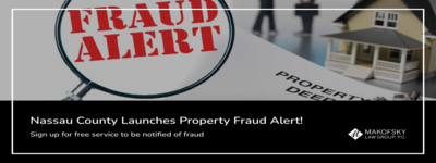 Property Fraud Alert! Sign up for Free Notification